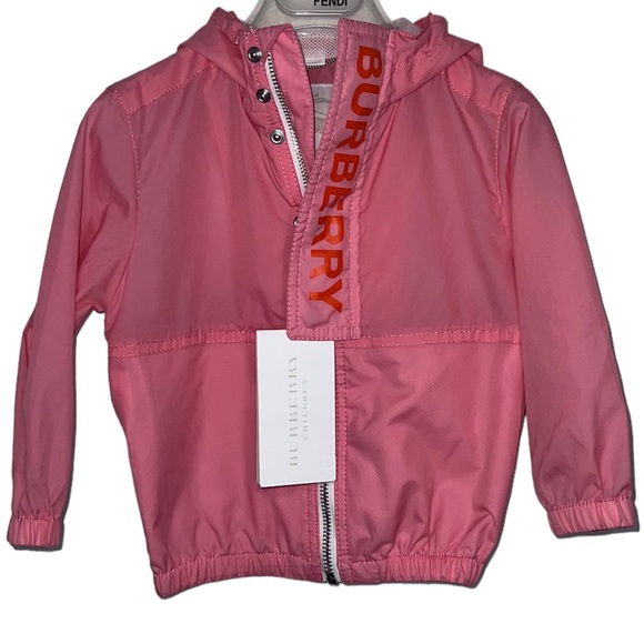 Burberry Other - Burberry Pink Rain Jacket NWT!!!